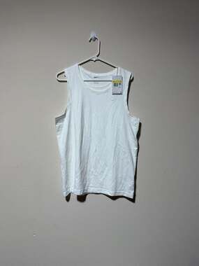 Nike Men's Ready Relaxed-Fit Dri-FIT Fitness Tank White DV9833-100